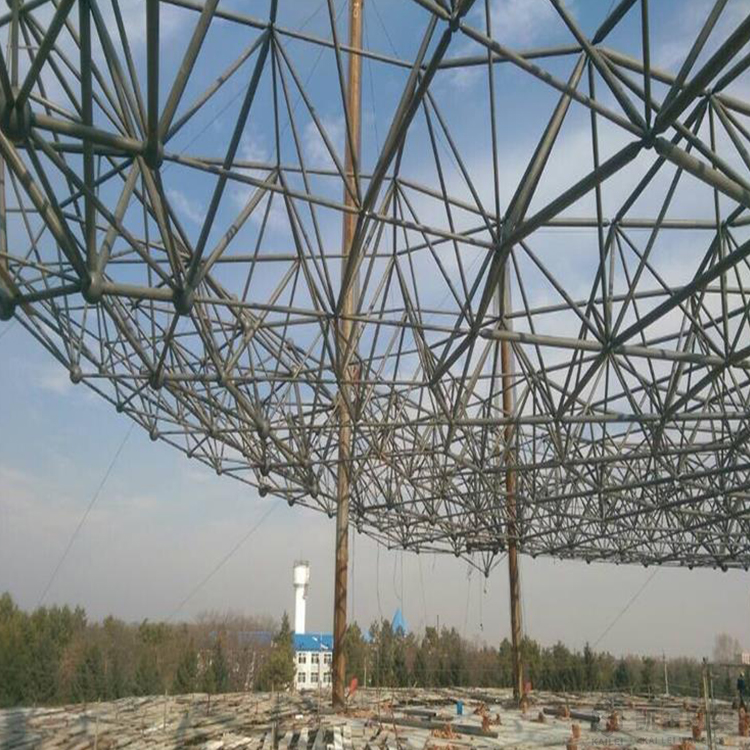 鸡西球形网架钢结构施工方案